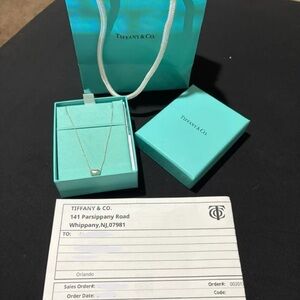 Tiffany & Co. Elegant Silver Necklace